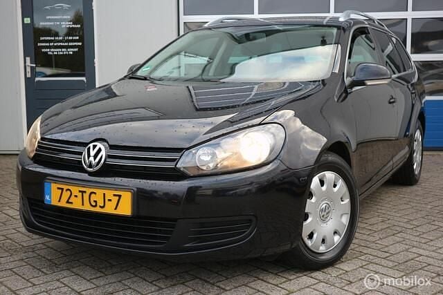 Zwart Gebruikt 2012 VW Golf VII Comfortline Stationwagen | € 1.700 - Afbeelding 1/4