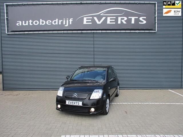 Zwart Gebruikt 2008 Citroën C2 Hatchback | € 1.222 (Super prijs) - Afbeelding 1/4