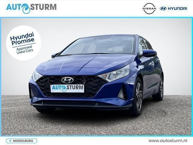 Intense blue Gebruikt 2023 Hyundai i20 Comfort Hatchback | € 20.890 (Eerlijke prijs) - Afbeelding 1/4