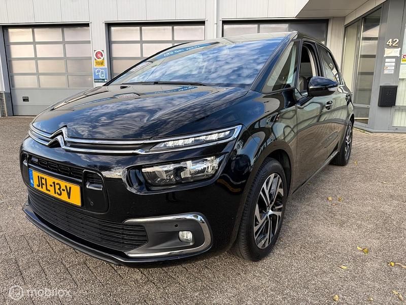 Zwart Gebruikt 2017 Citroën C4 Picasso Shine MPV | € 14.690 (Iets duurder) - Afbeelding 1/4