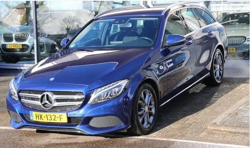 Blauw Gebruikt 2015 Mercedes C220 Avantgarde Stationwagen | € 9.950 (Iets duurder) - Afbeelding 1/4