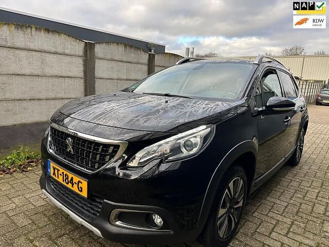 Zwart Occasion 2019 Peugeot 2008 Allure SUV | € 10.899 (Goede deal) - Afbeelding 1/4