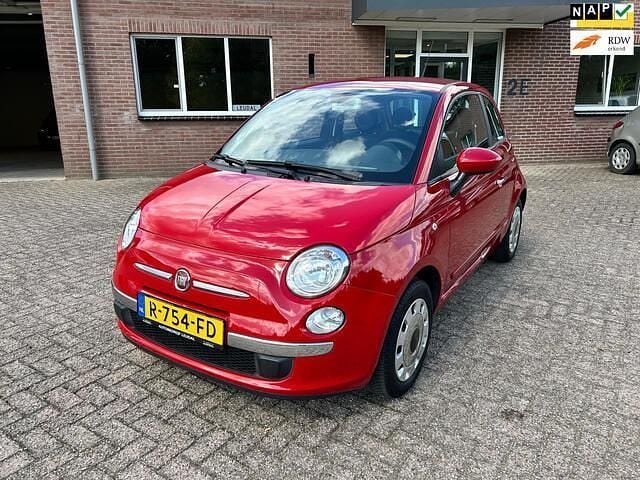 Rood Gebruikt 2009 Fiat 500 Hatchback | € 3.450 (Goede deal) - Afbeelding 1/4