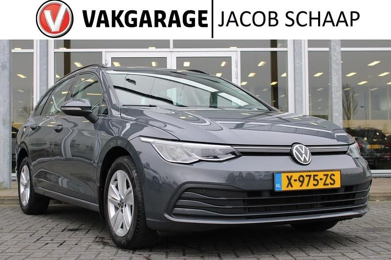Grijs Occasion 2021 VW Golf VIII Business Stationwagen | € 23.500 (Super prijs) - Afbeelding 1/4