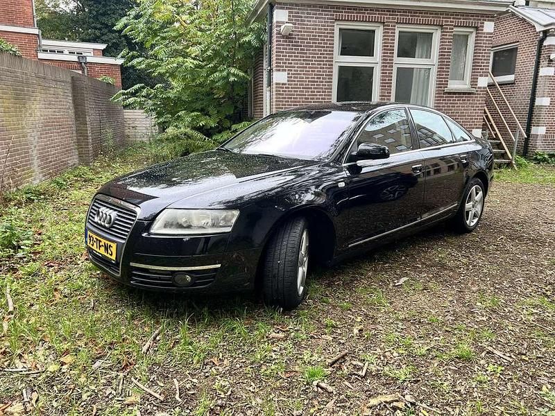 Zwart Gebruikt 2006 Audi A6 Proline Sedan | € 3.500 (Goede deal) - Afbeelding 1/4