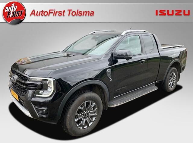 Zwart (metallic) Gebruikt 2024 Ford Ranger Wildtrack Pickup | € 44.950 (Duur) - Afbeelding 1/4