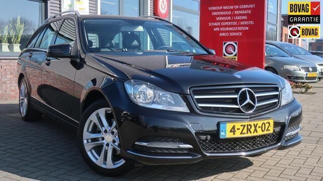 Zwart Gebruikt 2013 Mercedes C180 Ambition Stationwagen | € 12.950 (Iets duurder) - Afbeelding 1/4