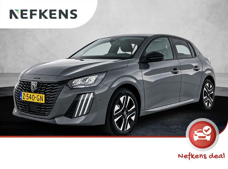 Grijs Gebruikt 2024 Peugeot e-208 Allure Hatchback | € 26.725 (Duur) - Afbeelding 1/3