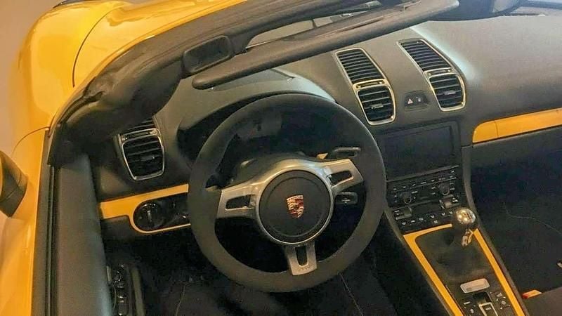 Occasion Porsche Boxster S 315 PK (231 kW) 2013 Geel Cabriolet