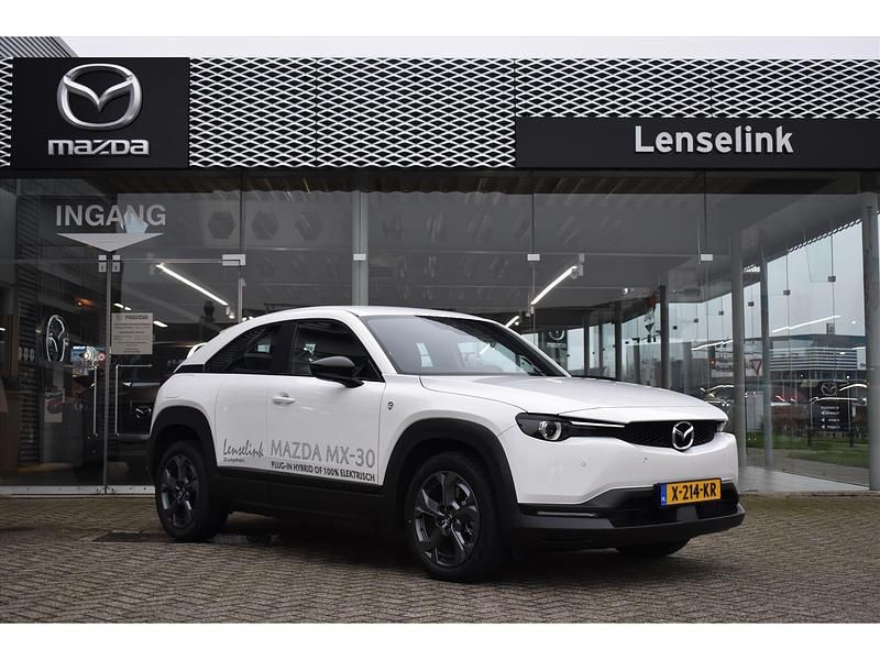 Wit Gebruikt 2023 Mazda MX30 Prime-Line SUV | € 36.240 - Afbeelding 1/4