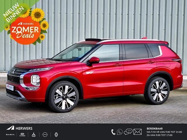 Rood Nieuw 2025 Mitsubishi Outlander Instyle SUV | € 59.395 (Eerlijke prijs) - Afbeelding 1/4