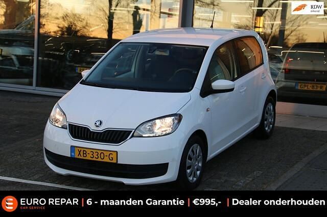 Wit Gebruikt 2018 Skoda Citigo Ambition Hatchback | € 6.495 (Goede deal) - Afbeelding 1/4