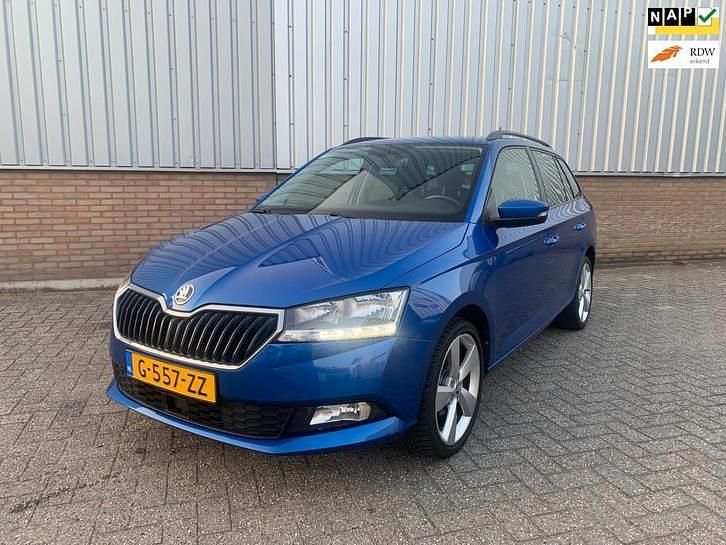 Occasion Skoda Fabia Business Line 95 PK (69 kW) 2020 Blauw Stationwagen