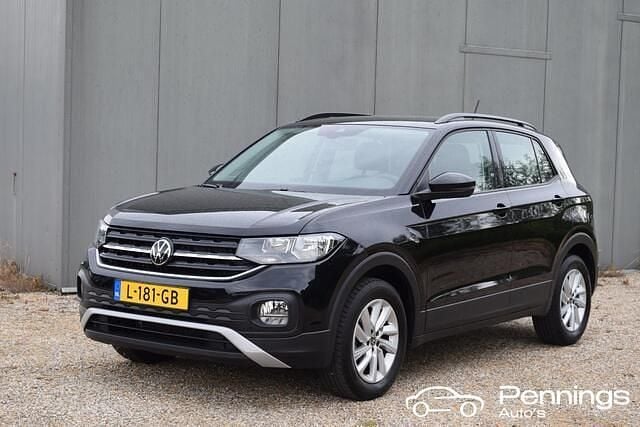 Zwart Gebruikt 2021 VW T-Cross Life SUV | € 21.990 (Eerlijke prijs) - Afbeelding 1/4