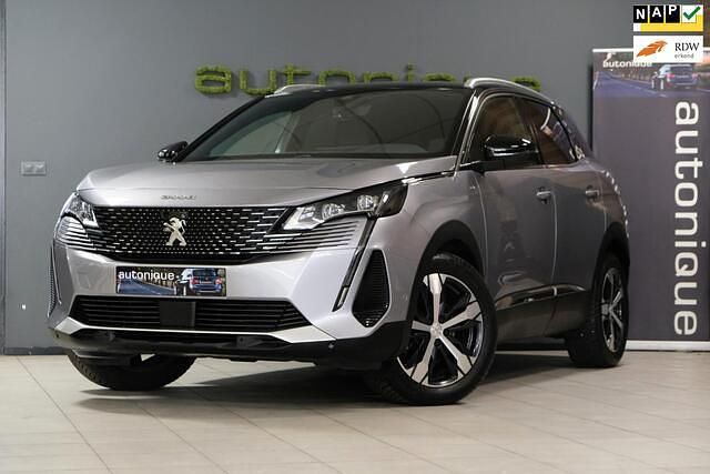 Grijs Gebruikt 2021 Peugeot 3008 GT-line SUV | € 25.895 (Eerlijke prijs) - Afbeelding 1/4