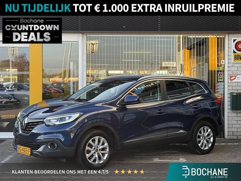 Blauw Gebruikt 2017 Renault Kadjar Intens SUV | € 14.645 (Eerlijke prijs) - Afbeelding 1/4