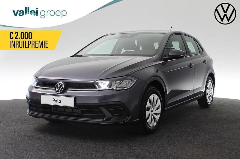 Grijs (metallic) Nieuw 2025 VW Polo Edition Hatchback | € 22.376 (Super prijs) - Afbeelding 1/4