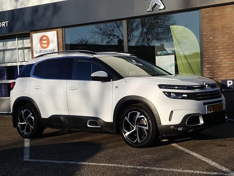 Wit Gebruikt 2021 Citroën C5 Aircross Business Class SUV | € 21.400 (Eerlijke prijs) - Afbeelding 1/4