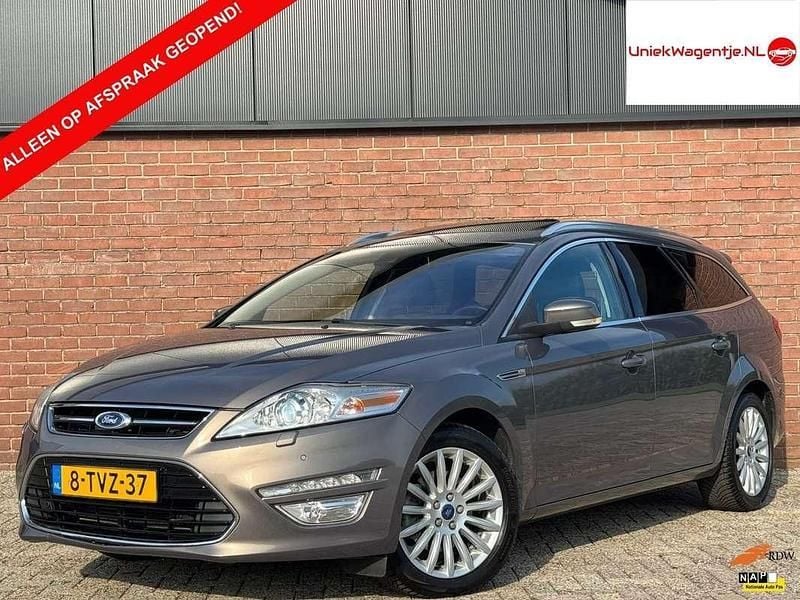 Bruin Gebruikt 2014 Ford Mondeo Platinum Stationwagen | € 12.995 (Eerlijke prijs) - Afbeelding 1/4