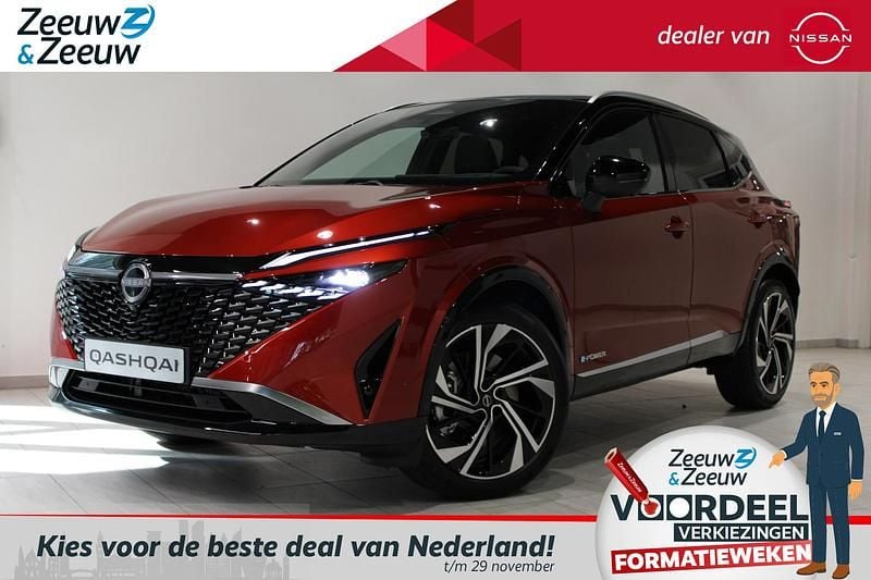 Rood Gebruikt 2025 Nissan Qashqai Tekna+ SUV | € 39.995 (Goede deal) - Afbeelding 1/4