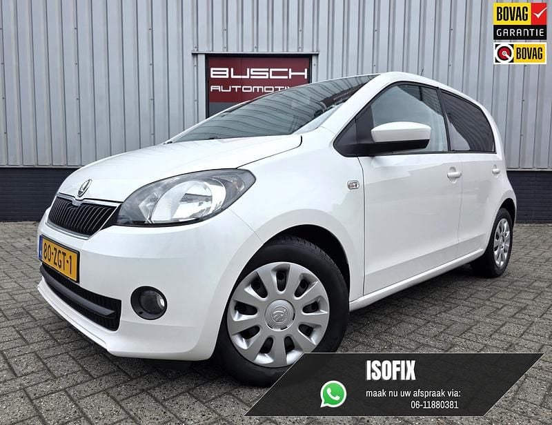 Wit Gebruikt 2012 Skoda Citigo Tour Hatchback | € 5.495 (Eerlijke prijs) - Afbeelding 1/4