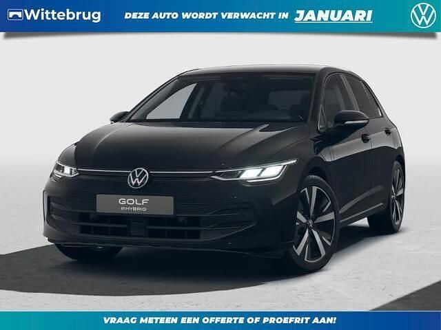 Zwart Nieuw 2026 VW Golf VIII Edition Hatchback | € 42.995 (Eerlijke prijs) - Afbeelding 1/4