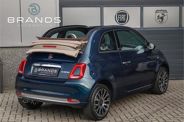 Occasion Fiat 500C Star 69 PK (50 kW) 2021 Blauw (metallic) Cabriolet