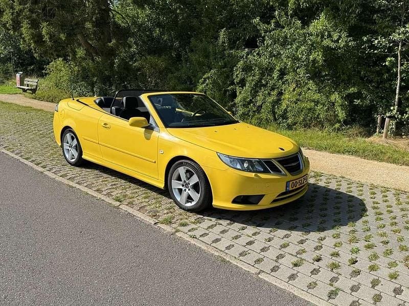 Geel Gebruikt 2009 Saab 9-3 Cabriolet Vector Cabriolet | € 19.995 - Afbeelding 1/4