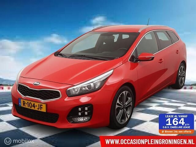 Rood Gebruikt 2016 Kia Ceed Sportswagon GT-Line Stationwagen | € 9.950 (Goede deal) - Afbeelding 1/4