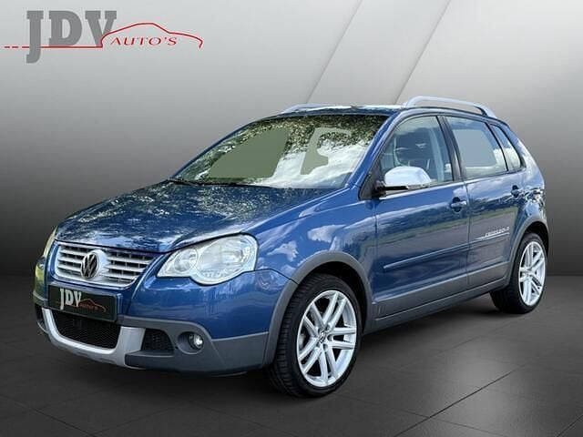 Blauw Occasion 2008 VW Polo Cross Hatchback | € 3.950 (Eerlijke prijs) - Afbeelding 1/4