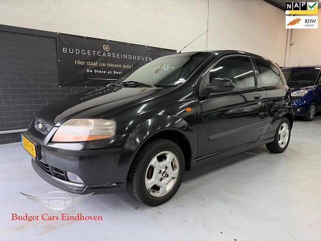 Occasion Chevrolet Kalos 94 PK (69 kW) 2005 Zwart Hatchback