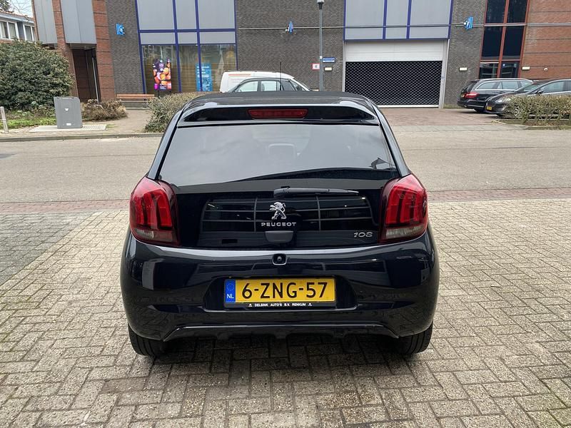 Occasion Peugeot 108 Active Top 69 PK (50 kW) 2015 Zwart Hatchback