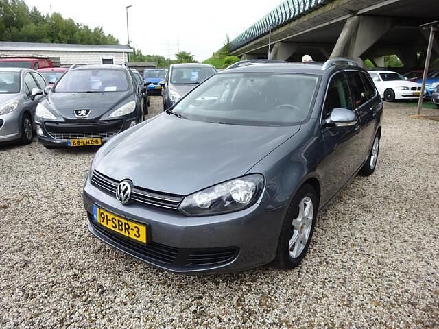 Grijs Gebruikt 2011 VW Golf VI Comfortline Stationwagen | € 3.495 (Goede deal) - Afbeelding 1/4
