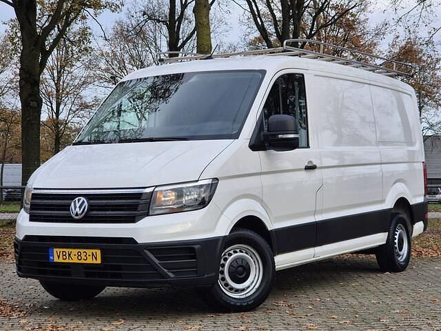 Wit Gebruikt 2019 VW Crafter Van | € 17.750 (Eerlijke prijs) - Afbeelding 1/4