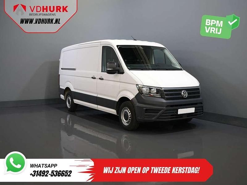 Wit Gebruikt 2021 VW Crafter Van | € 20.444 (Goede deal) - Afbeelding 1/3