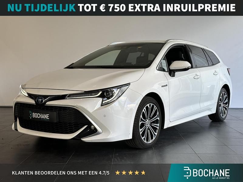 Wit Gebruikt 2021 Toyota Corolla Executive Stationwagen | € 23.535 (Eerlijke prijs) - Afbeelding 1/4