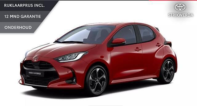 Nieuw Toyota Yaris Executive 131 PK (96 kW) 2025 Rood Hatchback