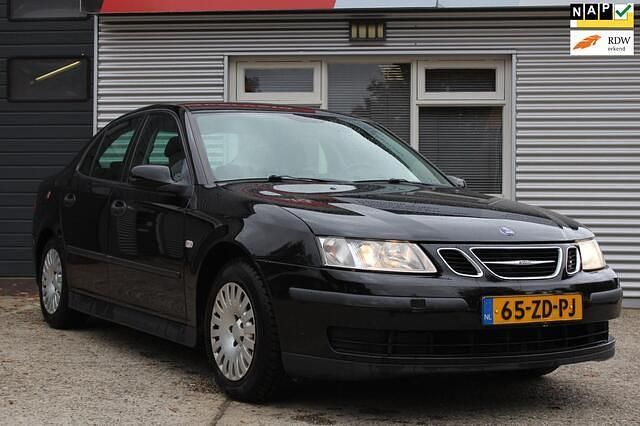 Zwart Gebruikt 2008 Saab 9-3 Sedan | € 2.950 - Afbeelding 1/4