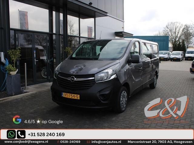 Grijs Gebruikt 2016 Opel Vivaro Van | € 4.950 (Iets duurder) - Afbeelding 1/3