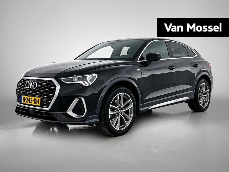 Zwart Gebruikt 2020 Audi Q3 Sportback S-Line SUV | € 33.845 (Super prijs) - Afbeelding 1/4