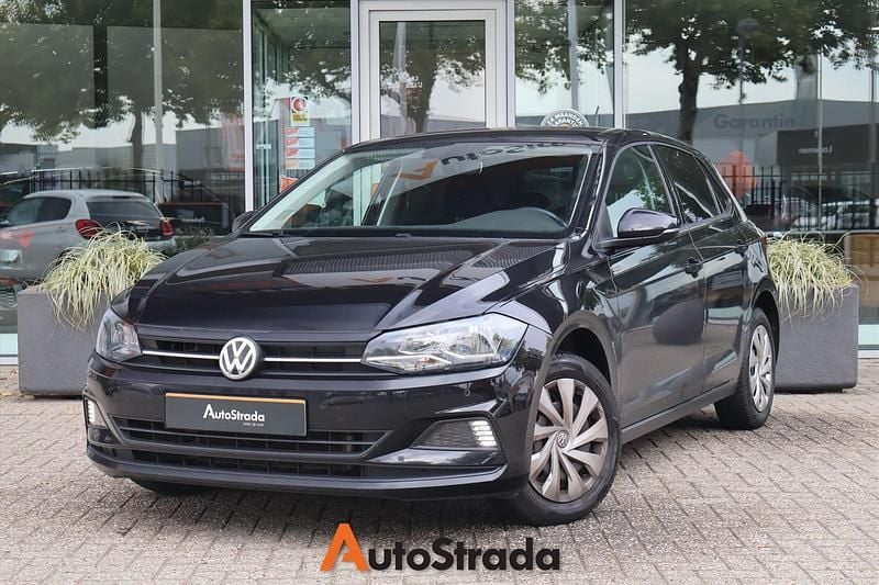Zwart Gebruikt 2020 VW Polo Comfortline Hatchback | € 13.495 (Super prijs) - Afbeelding 1/4