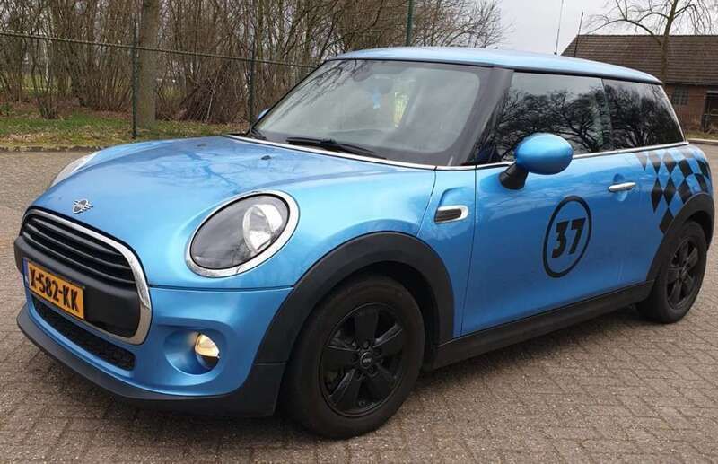 Blauw Gebruikt 2018 Mini Cooper Salt Hatchback | € 13.000 (Super prijs) - Afbeelding 1/4