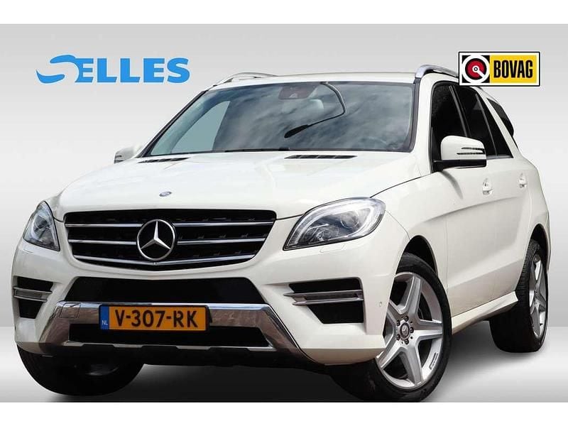 Wit Gebruikt 2013 Mercedes ML350 SUV | € 19.995 (Iets duurder) - Afbeelding 1/3