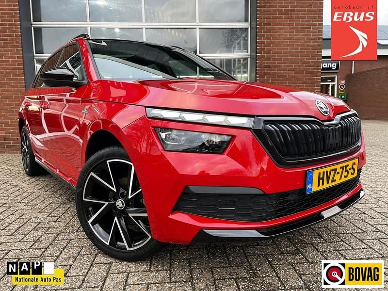 Rood Gebruikt 2023 Skoda Kamiq Monte Carlo SUV | € 26.750 (Eerlijke prijs) - Afbeelding 1/4