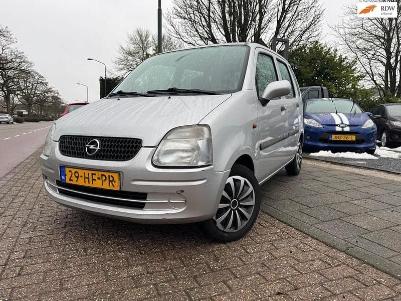 Grijs Gebruikt 2001 Opel Agila Comfort Hatchback | € 795 (Eerlijke prijs) - Afbeelding 1/4
