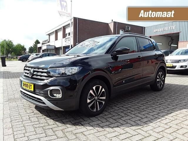 Zwart Gebruikt 2020 VW T-Cross Style SUV | € 21.400 (Eerlijke prijs) - Afbeelding 1/4