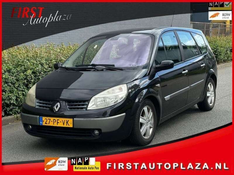 Zwart, metallic lak Gebruikt 2004 Renault Grand Scénic II Dynamique MPV | € 1.150 (Eerlijke prijs) - Afbeelding 1/4