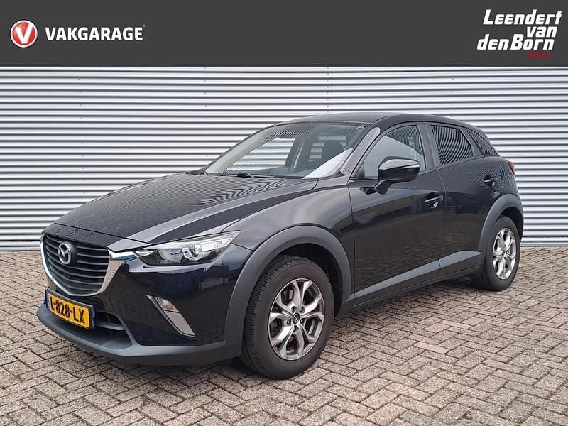 Zwart metallic Gebruikt 2017 Mazda CX-3 Luxury SUV | € 14.995 (Eerlijke prijs) - Afbeelding 1/4