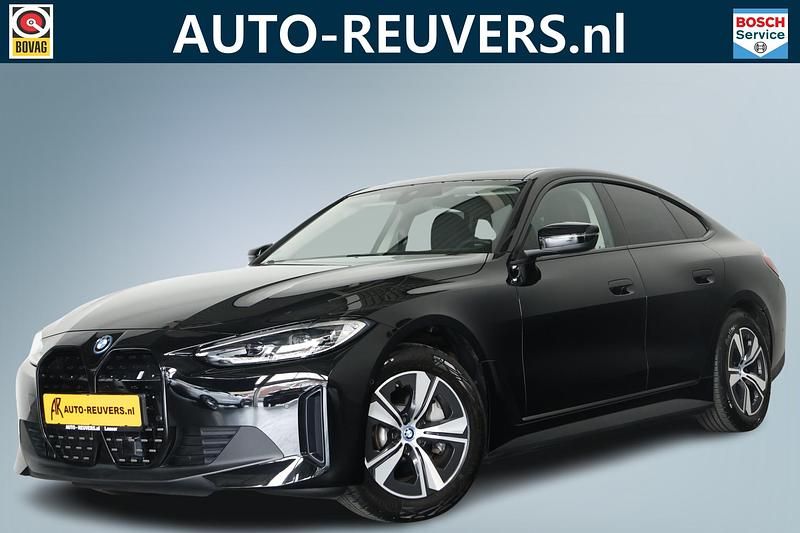 Zwart Gebruikt 2022 BMW i4 Comfort Edition Sedan | € 37.900 (Goede deal) - Afbeelding 1/4