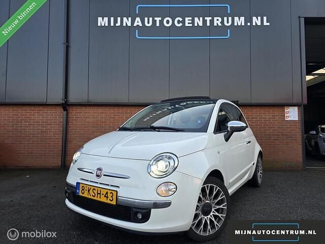 Wit Occasion 2013 Fiat 500C Lounge Cabriolet | € 6.250 (Goede deal) - Afbeelding 1/4